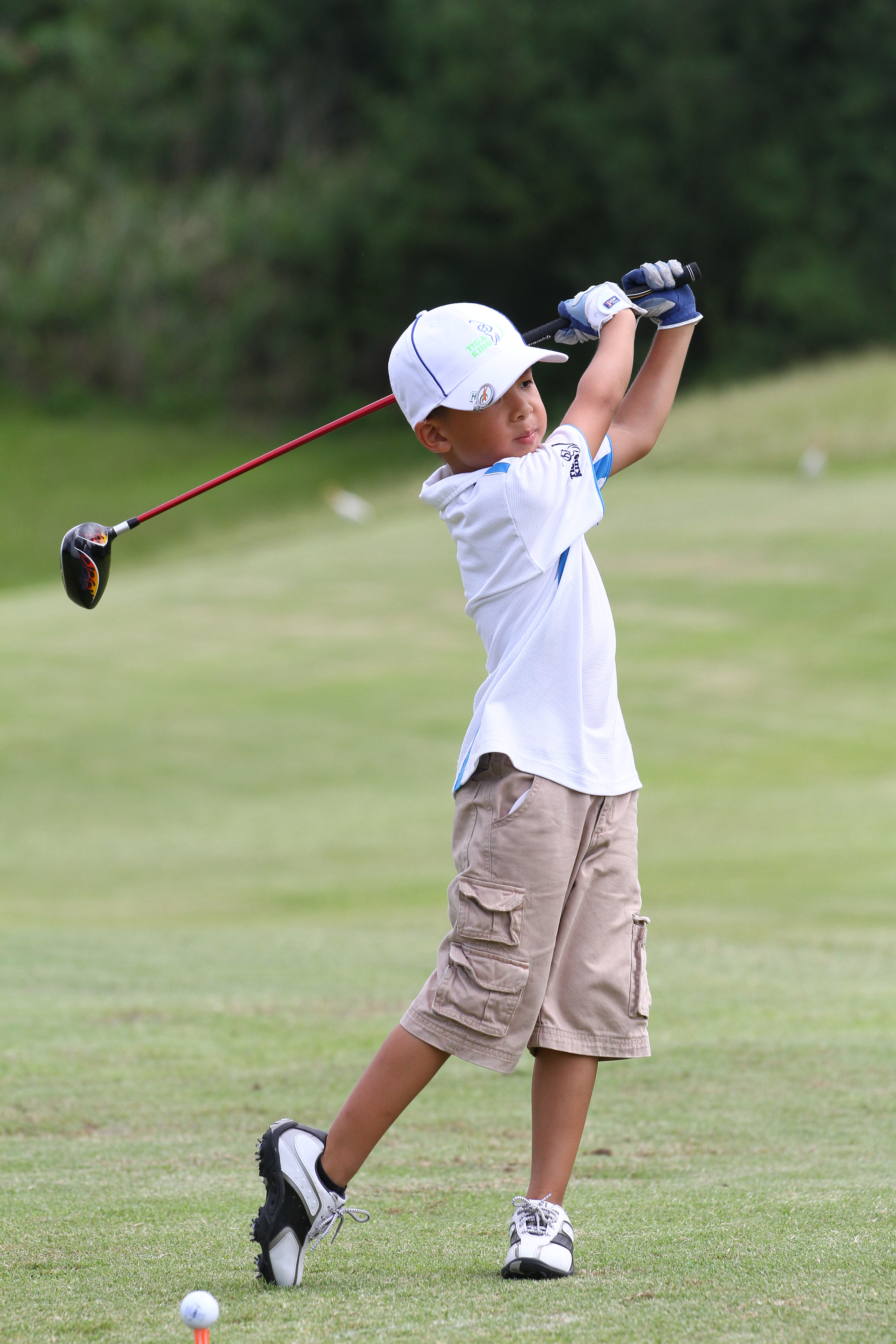 Joshua Chiu是台灣青少年公開賽年紀最小參賽球員